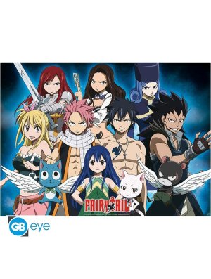 FAIRY TAIL - POSTER "GROUPE" (52X38)