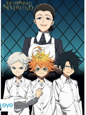 THE PROMISED NEVERLAND - POSTER MAMAN & ORPHELINS (52X38)