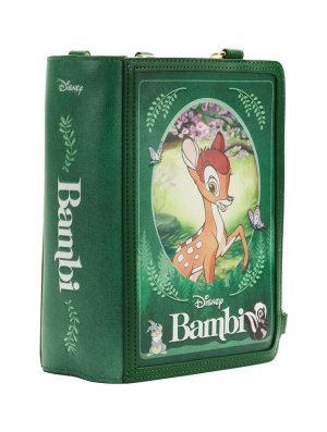 DISNEY LOUNGEFLY SAC A MAIN CONVERTIBLE CLASSIC BOOKS BAMBI (REF LFWDTB2649)