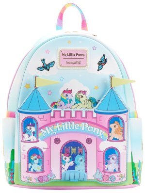 HASBRO LOUNGEFLY MINI SAC A DOS MY LITTLE PONY CASTLE (REF LFMLPBK0021)
