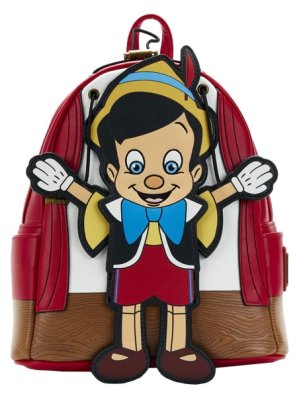 DISNEY LOUNGEFLY MINI SAC A DOS PINOCCHIO MARIONETTE (REF LFWDBK2238)