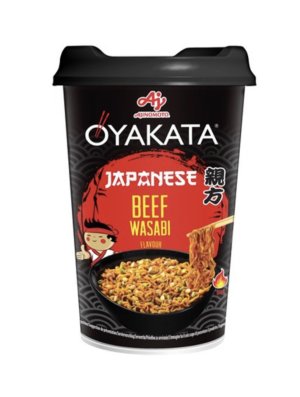 CUP NOODLES OYAKATA - BEEF WAZABI ( BOEUF)