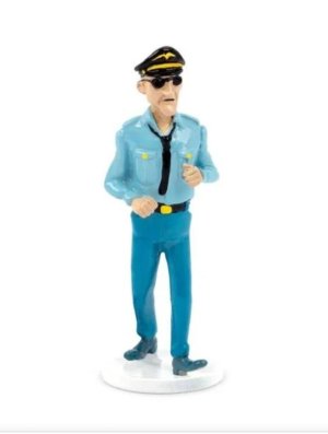 TINTIN/FIG METAL CARTE DE VOEUX HANS BOEHM