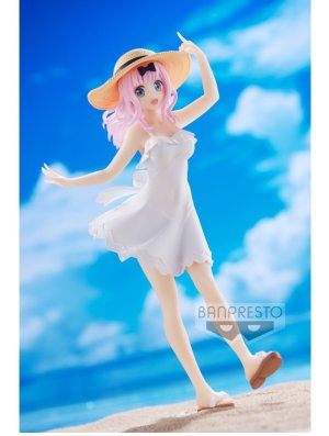 KAGUYA SAMA LOVE IS WAR - ULTRA ROMANTIC - KYUNTIES CHIKA FUJIWARA - SEASIDE (18CM)