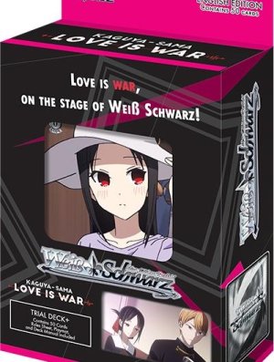 KAGUYA SAMA LOVE IS WAR TRIAL DECK WEISS SCHWARZ (EN)