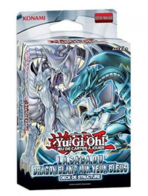 YU-GI-OH! JCC - DECK DE STRUCTURE "SAGA DU DRAGON BLANC AUX YEUX BLEUS"