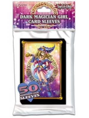 YU-GI-OH! ACC - PROTEGES CARTES MAGICIENNE DES TENEBRES (50 PROTEGES CARTES)