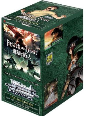 WEIS SCHWARZ-L'ATTAQUE DES TITANS VOL2 - DISPLAY (20 BOOSTER EN)