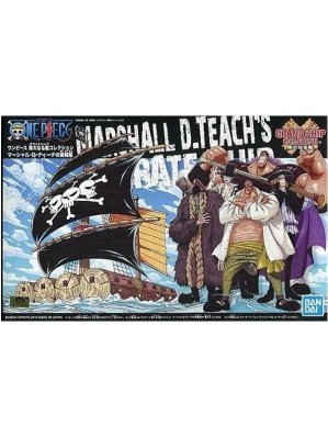 ONE PIECE - MAQUETTE - GRAND SHIP MARSHALL D TEACH'S (15CM)