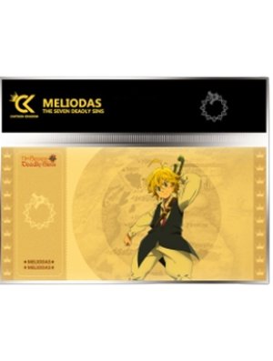 SEVEN DEADLY SINS GOLDEN TICKET MELIODAS
