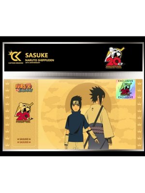 NARUTO SHIPPUDEN GOLDEN TICKET 20TH ANNIV ED LIMITEE SASUKE
