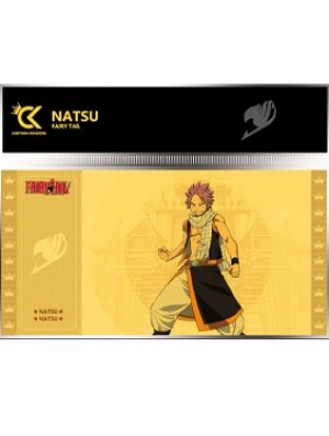FAIRY TAIL GOLDEN TICKET COL.1 NATSU
