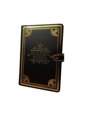 CLASSEUR DE RANGEMENT GOLDEN TICKET