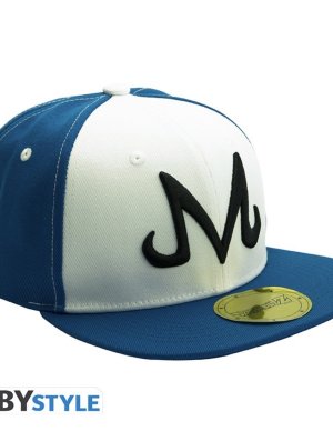 DRAGON BALL - CASQUETTE SNAPBACK - MAJIN - BLEU & BLANC
