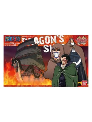 MAQUETTE ONE PIECE - 009 DRAGON'S SHIP GRAND SHIP COLLECTION (15CM)