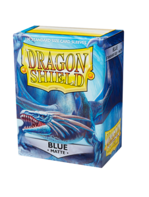 PROTEGE-CARTES DRAGON SHIELD STANDARD MATTE BLUE (X100)