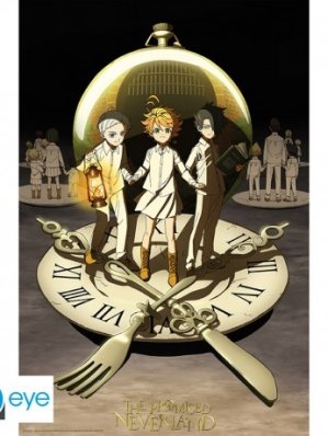 THE PROMISED NEVERLAND - POSTER - "GROUPE"- ROULE FILME (91.5X61)