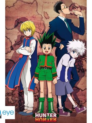 HUNTER X HUNTER - POSTER - "HEROS"- ROULE FILME (91.5X61)