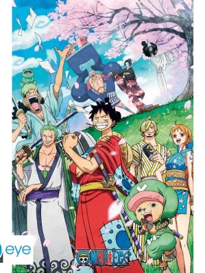 ONE PIECE - POSTER "WANO" ROULE FILME (91.5X61)