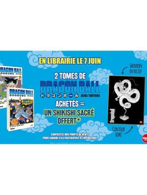SHIKISHI DRAGON BALL (OFFERT SOUS CONDITION)