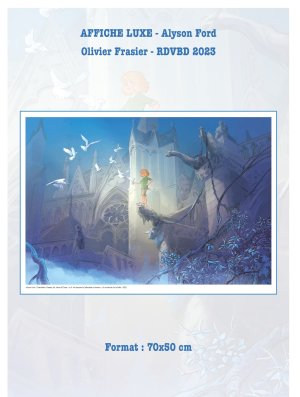 AFFICHE LUXE 2023 OLIVIER FRASIER (70X50 CM)