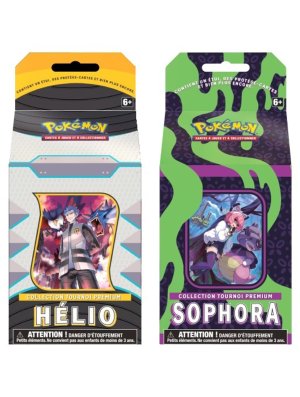 POKEMON - COLLECTION TOURNOI PREMIUM - HELIO OU SOPHORA
