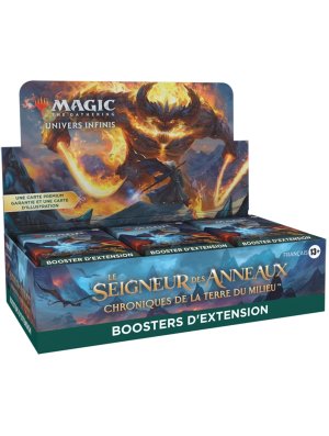 MTG - DISPLAY BOOSTER D'EXTENSION - LE SEIGNEUR DES ANNEAUX : CHRONIQUES DE LA TERRE DU MILIEU FR