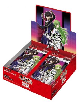 UNION ARENA - BOITE DE 20 BOOSTERS - CODE GEASS LELOUCH OF THE REBELLION JP