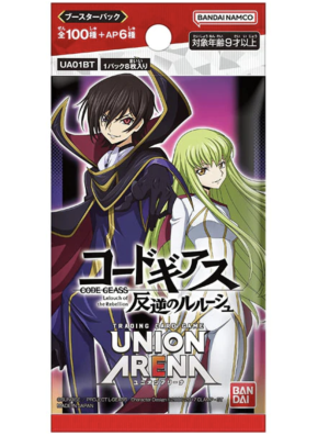 UNION ARENA - BOOSTER - CODE GEASS LELOUCH OF THE REBELLION JP