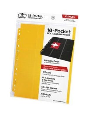 18-POCKET PAGES SIDE-LOADING JAUNE (10)