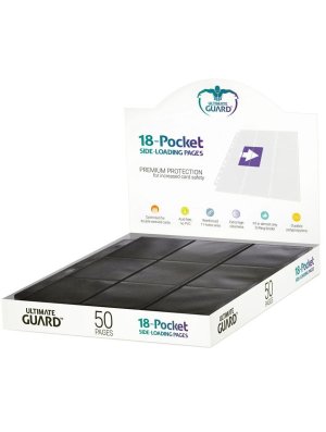18-POCKET PAGES SIDE-LOADING NOIR (50)