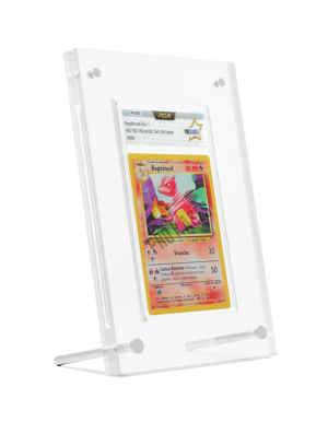PROTECTION PRESENTOIR POUR 1 CARTES PCA ACRYLIQUE UV RÉSISTANT