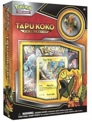 POKEMON - TAPU KOKO PIN COLLECTION FR