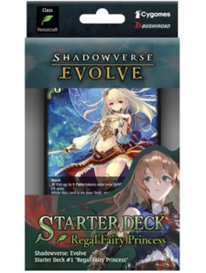 SHADOWVERSE EVOLVE - STARTED DECK - SD01 REGAL FAIRY PRINCESS EN