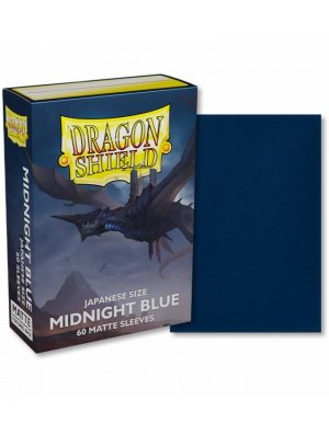 DRAGON SHIELD - 60 PROTEGE-CARTES MINI MAT - MIDNIGHT BLUE