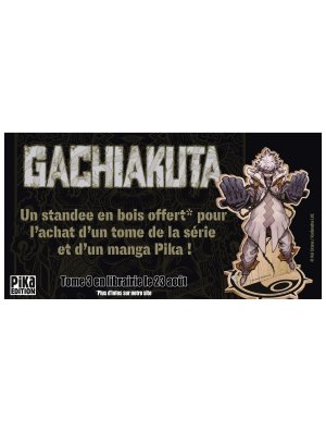 STANDEE GACHIAKUTA (OFFERT SOUS CONDITION)