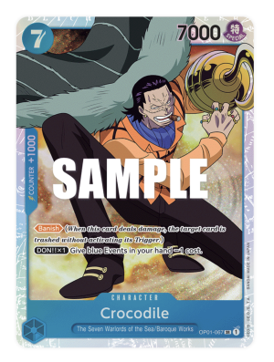 OP01-067 (SR) - CROCODILE