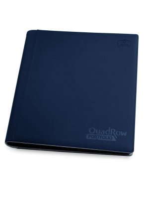 ULTIMATE GUARD - 24-POCKET QUADROW PORTFOLIO XENOSKIN 480 - BLEU MARINE