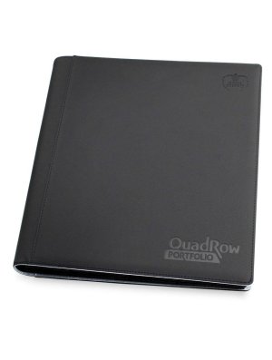 ULTIMATE GUARD - 24-POCKET QUADROW PORTFOLIO XENOSKIN 480 - NOIR