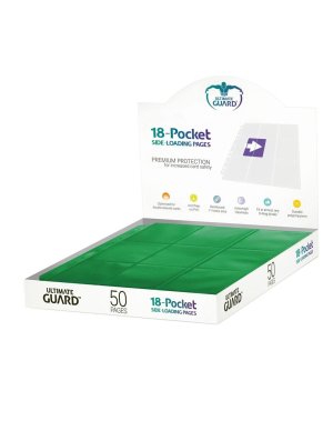 ULTIMATE GUARD 18-POCKET PAGES SIDE-LOADING VERT (50)