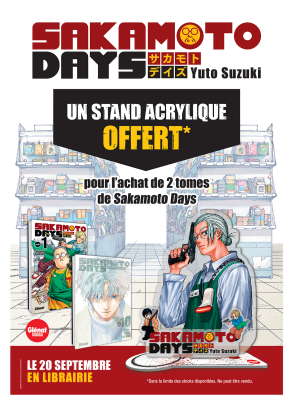 STAND ACRYLIQUE SAKAMOTO DAYS (OFFERT SOUS CONDITION)