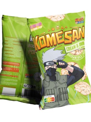 CHIPS KOMESAN KAKASHI - CREAM & ONION