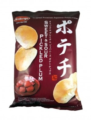 CHIPS POTECHI - UMEBOSHI (PRUNE AMERE)