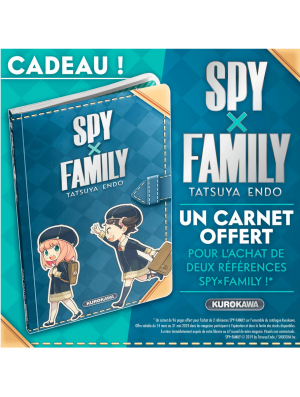 CARNET SPY X FAMILY (OFFERT SOUS CONDITION)