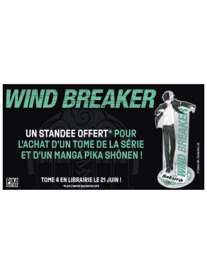 STANS ACRYLIQUE WIND BREAKER - SAKURA (OFFERT SOUS CONDITION)