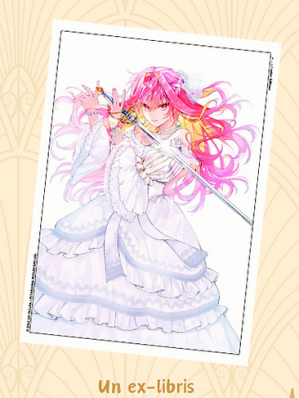 EX-LIBRIS ANNA ET LE PRINCE D'ALBION