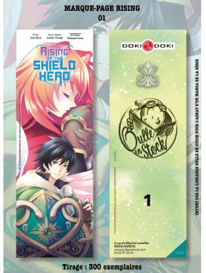 MP THE RISING OF THE SHIELD HERO LUXE N°01 (OFFERT SOUS CONDITION)