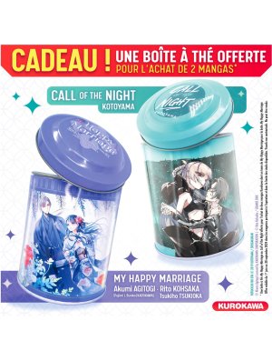 BOITE A THE CALL OF THE NIGHT (OFFERT SOUS CONDITION)