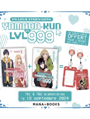 PORTE-CARTE MY LOVE STORY WITH YAMADA-KUN LVL 999