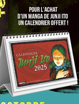 CALENDRIER 2025 JUNJI ITO (MANGETSU)